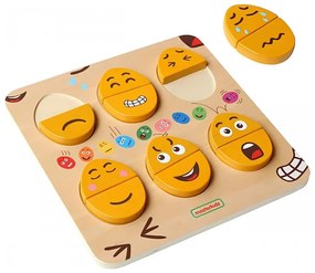 Masterkidz tablica do nauki emocji drewniane jajka jaki humor? montessori