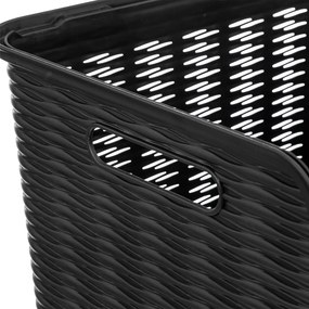Kosz z uchwytami, z PP, 21 l
