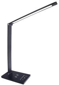 Czarna lampka z ładowarką do telefonu K325 Z5-A35