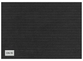 Ciemnoszary sztruksowy fotel Lofty Lilly – Miuform