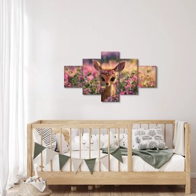 Obraz - Urocza sarna (125x70 cm)