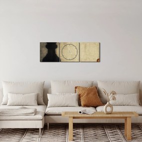 Obraz - Szachy 2 (z zegarem) (90x30 cm)