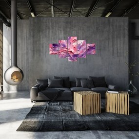 Obraz - Romantyczna abstrakcja (125x70 cm)