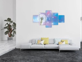 Obraz - Dmuchawiec na wietrze (125x70 cm)