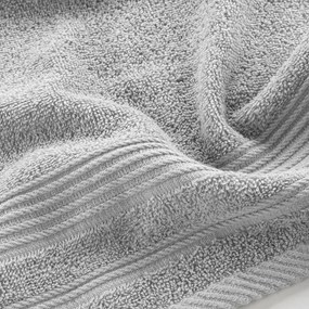 Jasnoszary bawełniany ręcznik frotte 30x50 cm Tendresse – douceur d'intérieur