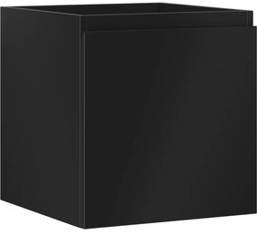 Mexen Orio szafka łazienkowa podumywalkowa 45 cm, 1 szuflada, czarna mat - 91A10-04547-1-BF71