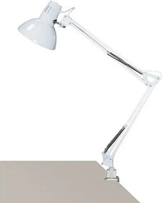 Rabalux 4214 lampa z klipsem na biurko Arno, biały