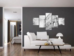 Obraz - Vintage pocztówka miasta N⁰1 (125x70 cm)