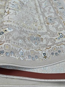 Dywan klasyczny Gold Rozeta beżowo-złoty 160 cm x 220 cm