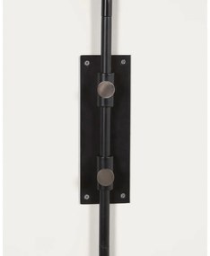 Czarny kinkiet ø 30 cm Eleazar – Kave Home