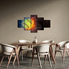 Obraz - Piłka tenisowa (125x70 cm)