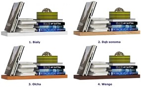 Półka biała na książki 60 cm A5-H22