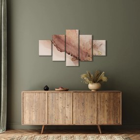Obraz - Złoty brokat (125x70 cm)