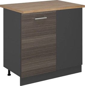 Szafka narożna szlachetna szarość 86x60x81.6 r-line