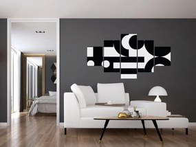 Obraz - Abstrakcja geometryczna N⁰3 (125x70 cm)