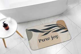 Antypoślizgowy dywanik łazienkowy Antypoślizgowy dywanik łazienkowy Roślina Liść