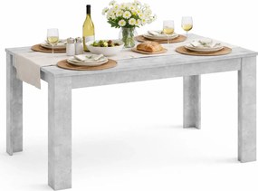 Betonowo-szary nowoczesny stół E2-A81