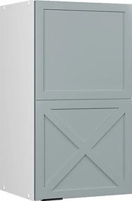 Szafka ścienna jasnoniebiesko-szary 40x34.1x72 fame-line