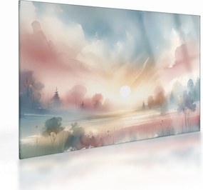 Obraz na szkle - Elegancki krajobraz (70x50 cm)