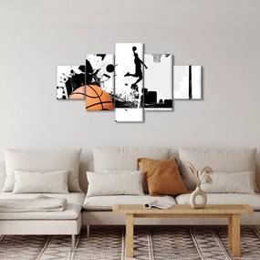 Obraz - Koszykarz (125x70 cm)