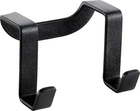 Podwójny Haczyk Serii GALILEO LAVA Métaltex Touch-Therm® Czarny 6x4x4 cm