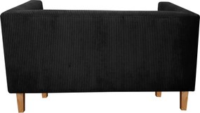 Sofa Monaco : Kolor nogi - Drewno, Kolor tkaniny - Kronos7/Poso135, Typ tkaniny - Kronos/Poso, Wysokość nogi - 15 cm