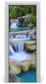 Naklejka fototapeta na drzwi Wodospad Tajlandia