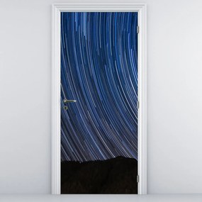 Fototapeta na drzwi - Nocne gwiazdy i niebo (95x205cm)