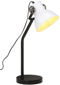 Retro lampa stołowa biała M001 Aksel