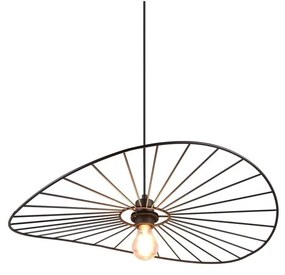 Lampa wisząca w kolorze matowej czerni ø 60 cm Chapeau – Trio