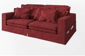 Czerwona sofa 236 cm Nora – Ropez