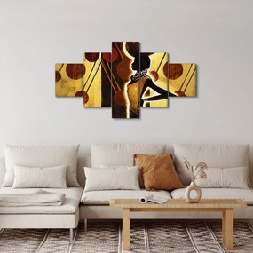 Obraz artystycznego malarstwa starożytnego (125x70 cm)