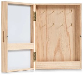 Szafka na klucze, tablica magnetyczna, 30x8x42 cm, ZELLER