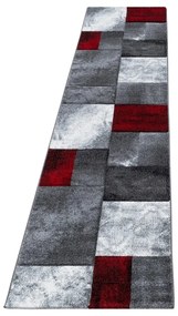 Bordowo-szary chodnik 80x300 cm Hawaii – Ayyildiz Carpets