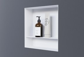 Półka wnękowa ścienna ze stali nierdzewnej NT303010X