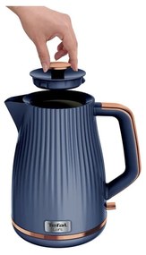Ciemnoniebieski czajnik elektryczny 1,7 l Loft KO251430 – Tefal