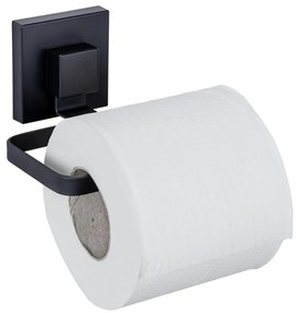 WENKO 71447800 - Uchwyt na papier toaletowy VACUUM-LOC QUADRO ED 14x11 cm czarny