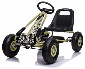 Brzytwa gokartowa dla niemowląt Baby Mix, zielona