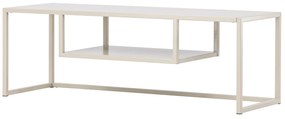 Metalowa szafka RTV RIVERSIDE 120x40cm, beżowy