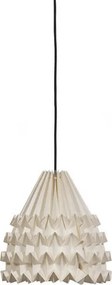 Wisząca lampa ORIGAMI papierowa 26 cm, kremowa
