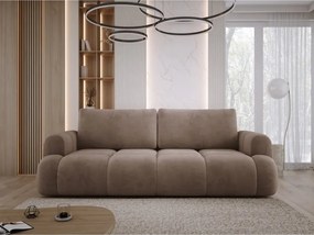 Sofa Kanapa BOMO 3 osobowa z funkcją spania i pojemnikiem w tkaninie SALVADOR 03 WERSAL