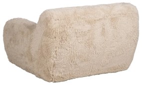 Beżowy fotel Teddy – Ixia
