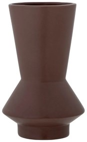Brązowy kamionkowy wazon (wysokość 20 cm) Imre – Bloomingville