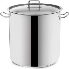 Garnek STOCK, stal nierdzewna, pokrywka, 50 l