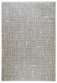 Szaro-beżowy dywan 80x150 cm Jaipur – Webtappeti