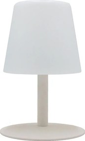 Bezprzewodowa lampka stołowa STANDY MINI kremowa, LED ciepła/zimna biel, regulacja natężenia, stal, IP44, czas pracy 8h