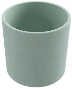 Umywalka betonowa nablatowa okrągła bez otworu na baterię 41 x 40 cm BENE | różne kolory : Kolor - Miętowy