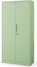 Szafa biurowa Fresh Style Jan 90x40x185 cm pastelowy zielony