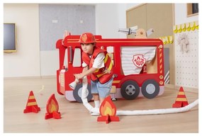Viga duży drewniany wóz strażacki plac zabaw montessori