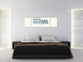 Obraz - Miasta Europy N⁰2 (170x50 cm)